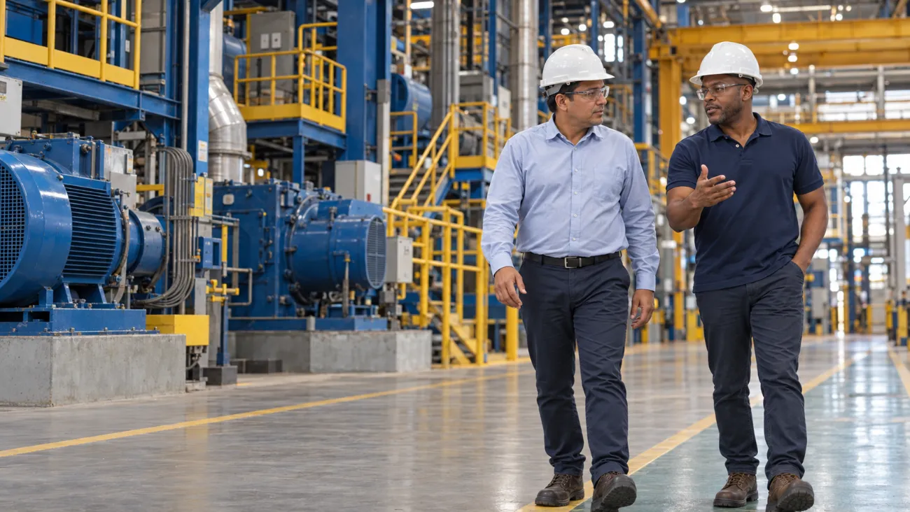 Recorrido de lectura de la operación en planta